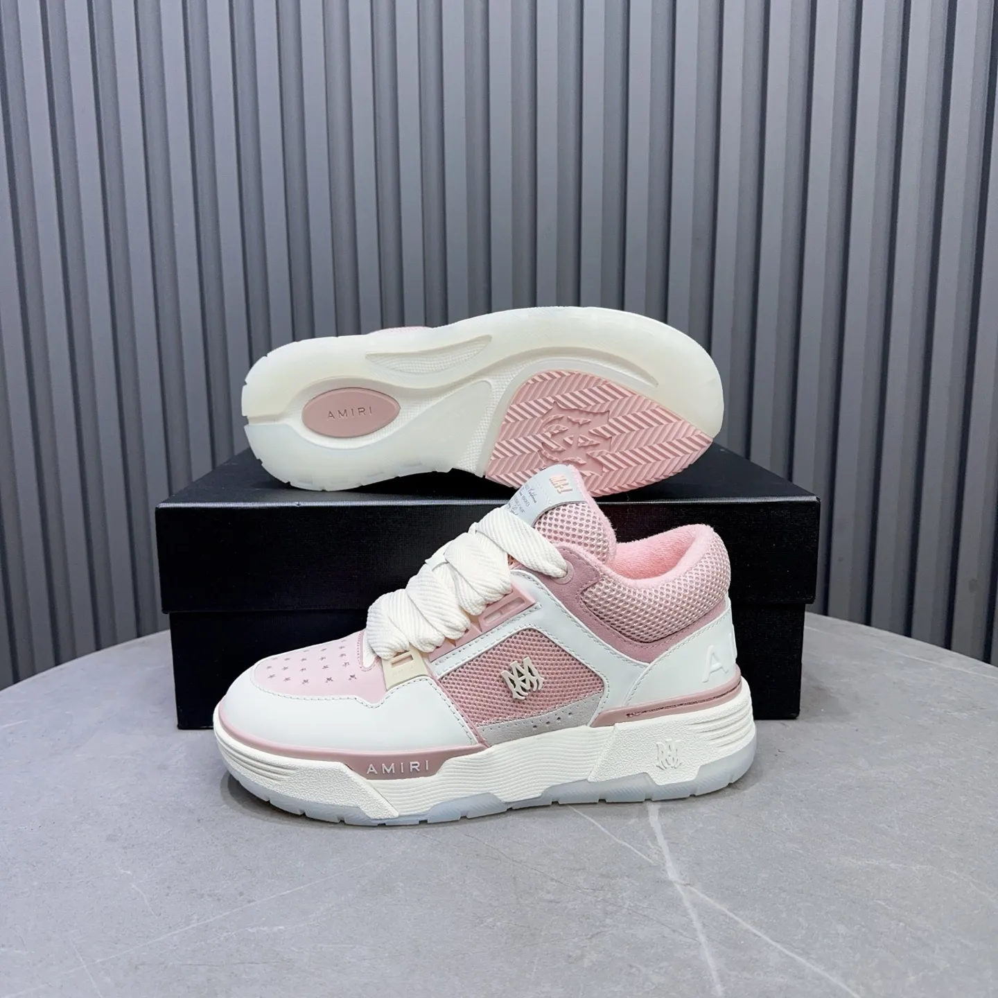 Men's shoes 💰660💰 AMIRI AMIRI trendy brand hot sale 🔥 Available all year round, couples 💑 Official website synchronization Imported fabrics 1⃣️ vs 1⃣️ replica, original factory special original sole, 35-45 (45. non-refundable)